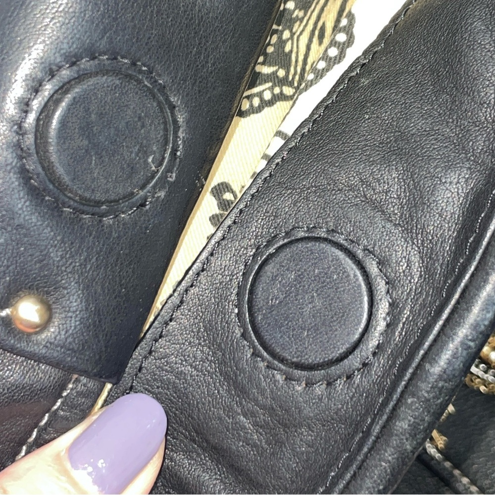 Vintage Juicy Couture Leather Hobo - Picture 12 of 17